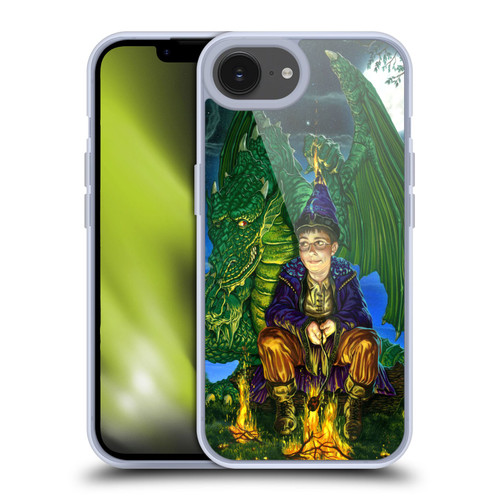 Ed Beard Jr Dragon Friendship Oops Said Soft Gel Case for Apple iPhone 16e / Apple iPhone 17e & MagSafe