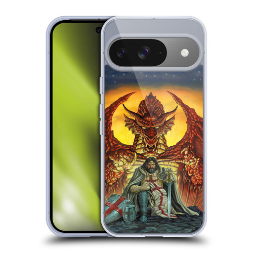 Ed Beard Jr Dragon Friendship Knight Templar Soft Gel Case for Google Pixel 9 / Pixel 9 Pro