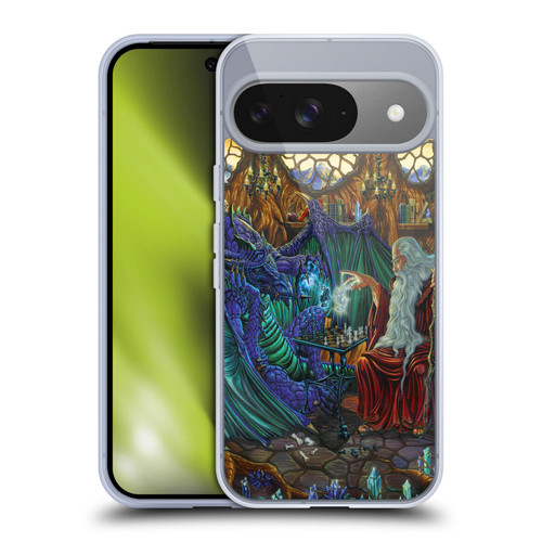 Ed Beard Jr Dragon Friendship Wizard & Dragon Soft Gel Case for Google Pixel 9 / Pixel 9 Pro