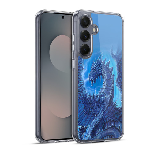 Ed Beard Jr Dragons Glacier Soft Gel Case for Samsung Galaxy S25+ & MagSafe