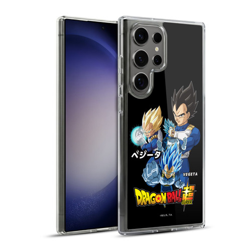 Dragon Ball Super Universe Survival Characters Vegeta Soft Gel Case for Samsung Galaxy S23 Ultra 5G & MagSafe