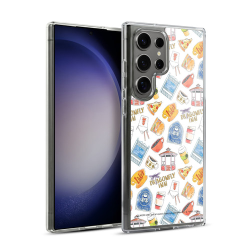 Gilmore Girls Graphics Icons Soft Gel Case for Samsung Galaxy S23 Ultra 5G & MagSafe
