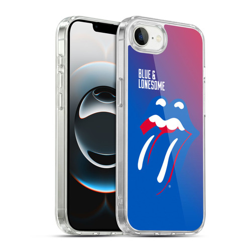 The Rolling Stones Key Art Blue And Lonesome Album Soft Gel Case for Apple iPhone 16e / Apple iPhone 17e & MagSafe