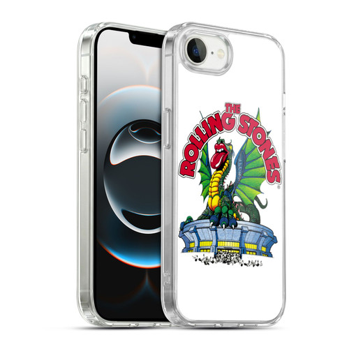 The Rolling Stones Key Art Dragon Soft Gel Case for Apple iPhone 16e / Apple iPhone 17e & MagSafe