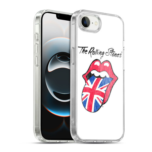 The Rolling Stones Key Art UK Tongue Soft Gel Case for Apple iPhone 16e / Apple iPhone 17e & MagSafe