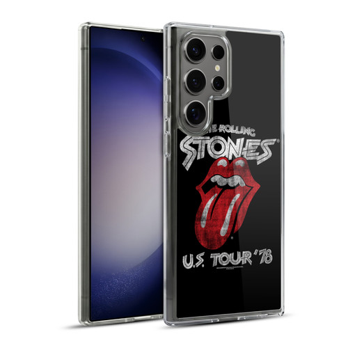 The Rolling Stones Key Art US Tour 78 Soft Gel Case for Samsung Galaxy S23 Ultra 5G & MagSafe