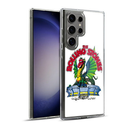 The Rolling Stones Key Art Dragon Soft Gel Case for Samsung Galaxy S23 Ultra 5G & MagSafe