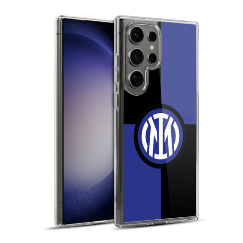 Fc Internazionale Milano Badge Flag Soft Gel Case for Samsung Galaxy S23 Ultra 5G & MagSafe