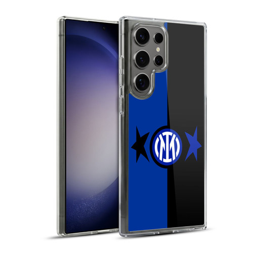 Fc Internazionale Milano IM 2Stars Black & Blue Soft Gel Case for Samsung Galaxy S23 Ultra 5G & MagSafe