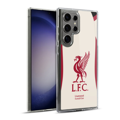 Liverpool Football Club 2025/26 Kit Away Soft Gel Case for Samsung Galaxy S23 Ultra 5G & MagSafe