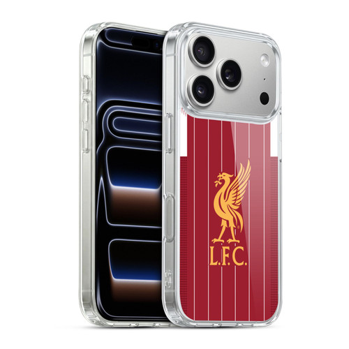 Liverpool Football Club 2019/20 Kit Home Soft Gel Case for Apple iPhone 17 Pro