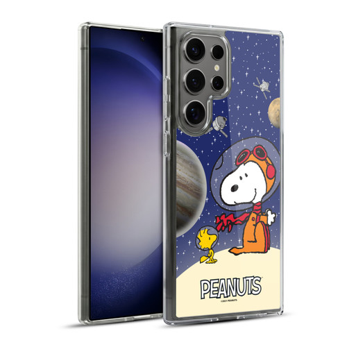 Peanuts Secrets Of Apollo 10 Top Of The Moon Soft Gel Case for Samsung Galaxy S23 Ultra 5G & MagSafe