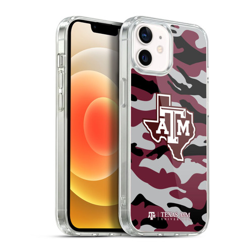 Texas A&M University TAMU Texas A&m University Camouflage Soft Gel Case for Apple iPhone 12 / iPhone 12 Pro & MagSafe