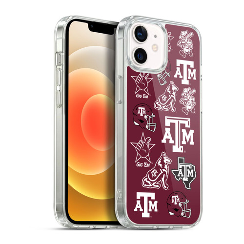 Texas A&M University TAMU Texas A&m University Collage Soft Gel Case for Apple iPhone 12 / iPhone 12 Pro & MagSafe