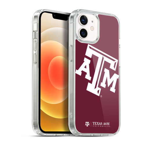 Texas A&M University TAMU Texas A&m University Oversized Soft Gel Case for Apple iPhone 12 / iPhone 12 Pro & MagSafe