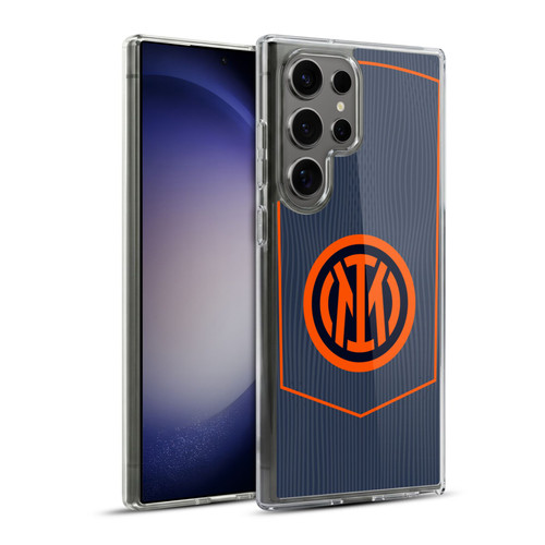 Fc Internazionale Milano 2025/26 Crest Kit Third Soft Gel Case for Samsung Galaxy S23 Ultra 5G & MagSafe
