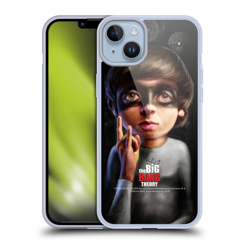The Big Bang Theory Caricature Howard Wolowitz Soft Gel Case for Apple iPhone 14 Plus & MagSafe