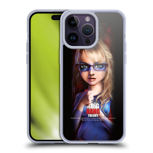 The Big Bang Theory Caricature Bernadette Rostenkowski Soft Gel Case for Apple iPhone 14 Pro Max & MagSafe