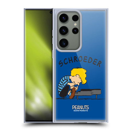 Peanuts Characters Schroeder Soft Gel Case for Samsung Galaxy S23 Ultra 5G & MagSafe