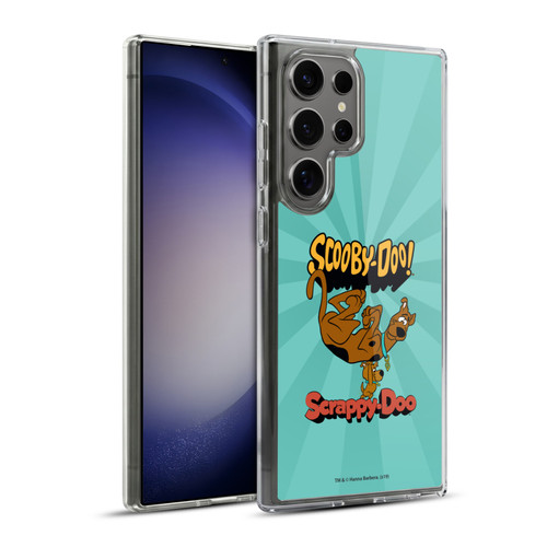 Scooby-Doo 50th Anniversary Scooby And Scrappy Soft Gel Case for Samsung Galaxy S23 Ultra 5G & MagSafe