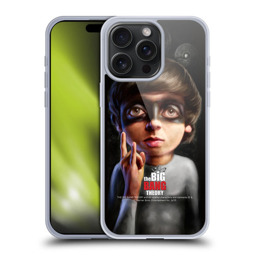 The Big Bang Theory Caricature Howard Wolowitz Soft Gel Case for Apple iPhone 15 Pro Max & MagSafe