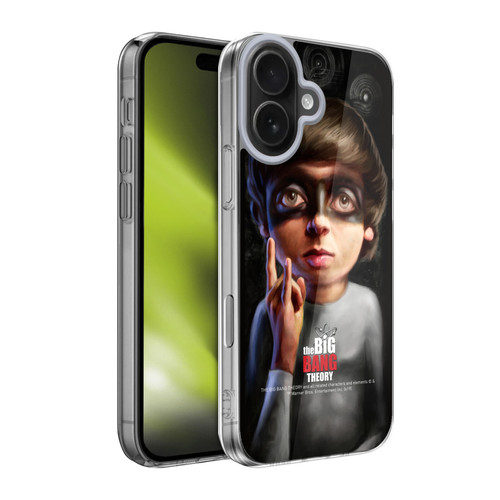 The Big Bang Theory Caricature Howard Wolowitz Soft Gel Case for Apple iPhone 17