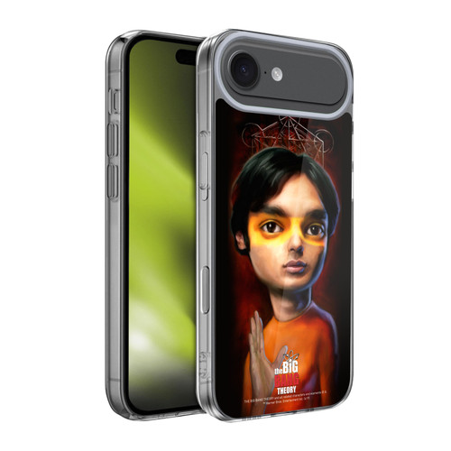 The Big Bang Theory Caricature Raj Koothrappali Soft Gel Case for Apple iPhone 17 Air