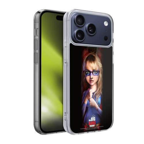 The Big Bang Theory Caricature Bernadette Rostenkowski Soft Gel Case for Apple iPhone 17 Pro