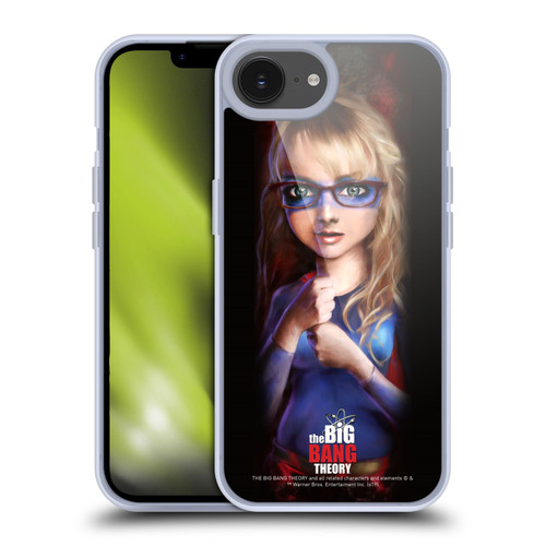 The Big Bang Theory Caricature Bernadette Rostenkowski Soft Gel Case for Apple iPhone 16e / Apple iPhone 17e & MagSafe