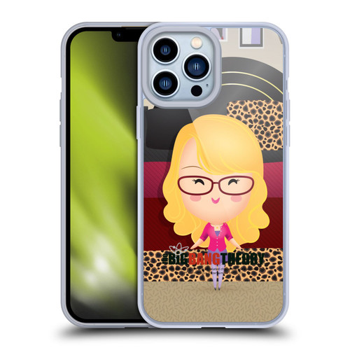 The Big Bang Theory Character Art Bernadette Soft Gel Case for Apple iPhone 13 Pro Max & MagSafe