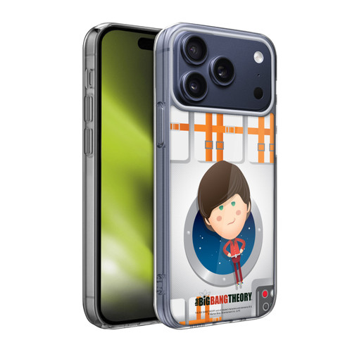 The Big Bang Theory Character Art Howard Soft Gel Case for Apple iPhone 17 Pro Max