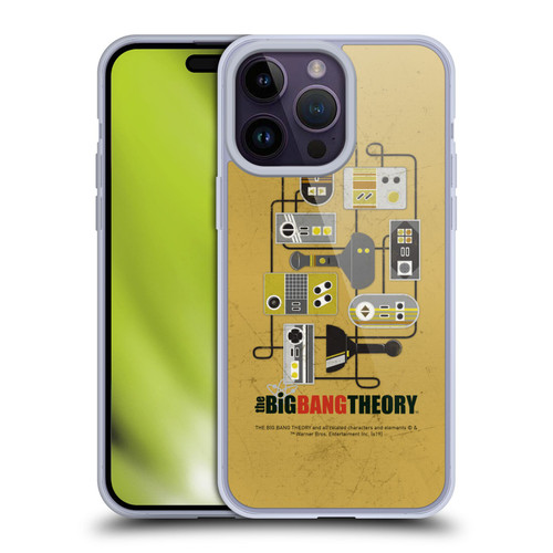 The Big Bang Theory Graphic Arts Gamers Soft Gel Case for Apple iPhone 14 Pro Max & MagSafe