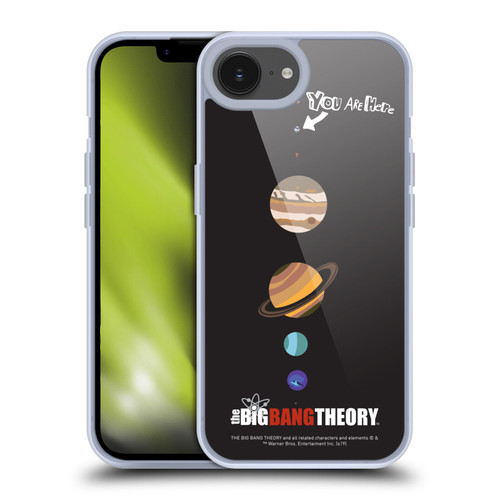The Big Bang Theory Graphic Arts Earth Soft Gel Case for Apple iPhone 16e / Apple iPhone 17e & MagSafe
