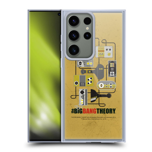The Big Bang Theory Graphic Arts Gamers Soft Gel Case for Samsung Galaxy S23 Ultra 5G & MagSafe
