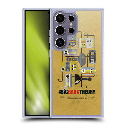 The Big Bang Theory Graphic Arts Gamers Soft Gel Case for Samsung Galaxy S25 Ultra & MagSafe