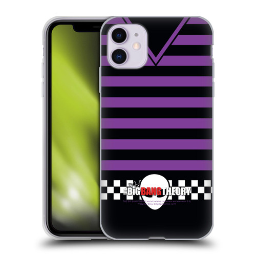 The Big Bang Theory Iconic Shirts Howard Soft Gel Case for Apple iPhone 11