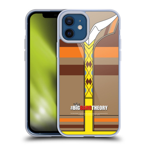 The Big Bang Theory Iconic Shirts Raj Soft Gel Case for Apple iPhone 12 / iPhone 12 Pro & MagSafe
