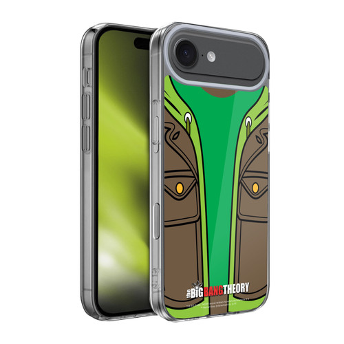 The Big Bang Theory Iconic Shirts Leonard Soft Gel Case for Apple iPhone 17 Air