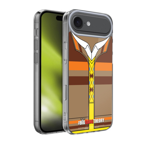The Big Bang Theory Iconic Shirts Raj Soft Gel Case for Apple iPhone 17 Air