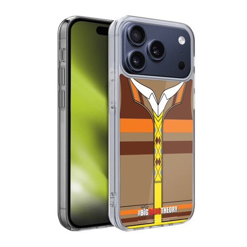 The Big Bang Theory Iconic Shirts Raj Soft Gel Case for Apple iPhone 17 Pro