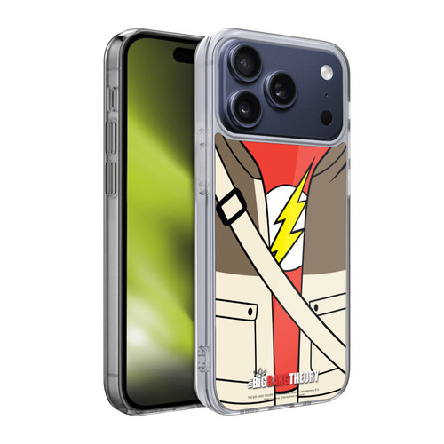 The Big Bang Theory Iconic Shirts Sheldon Soft Gel Case for Apple iPhone 17 Pro