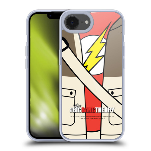 The Big Bang Theory Iconic Shirts Sheldon Soft Gel Case for Apple iPhone 16e / Apple iPhone 17e & MagSafe