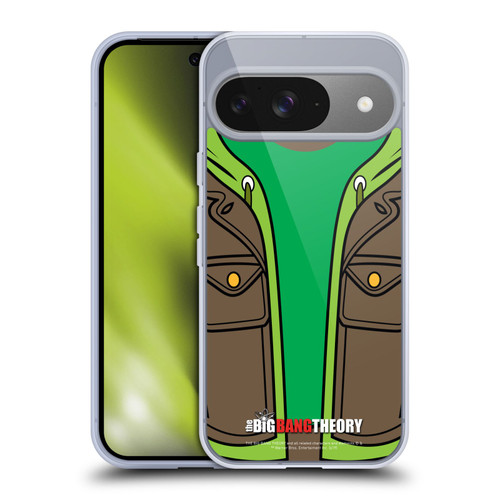 The Big Bang Theory Iconic Shirts Leonard Soft Gel Case for Google Pixel 9 / Pixel 9 Pro
