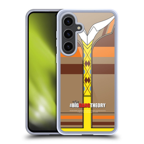 The Big Bang Theory Iconic Shirts Raj Soft Gel Case for Samsung Galaxy S24+ 5G & MagSafe