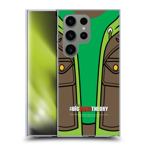 The Big Bang Theory Iconic Shirts Leonard Soft Gel Case for Samsung Galaxy S24 Ultra 5G & MagSafe