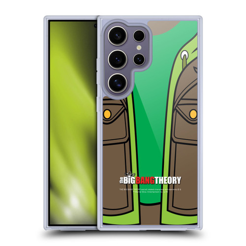 The Big Bang Theory Iconic Shirts Leonard Soft Gel Case for Samsung Galaxy S25 Ultra & MagSafe