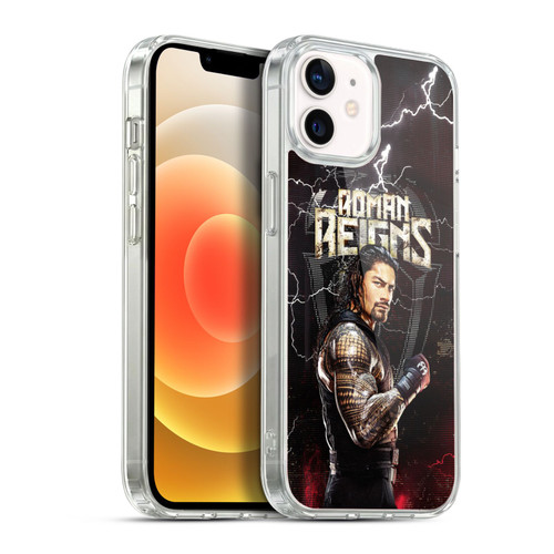 WWE Superstars Roman Reigns Soft Gel Case for Apple iPhone 12 / iPhone 12 Pro & MagSafe
