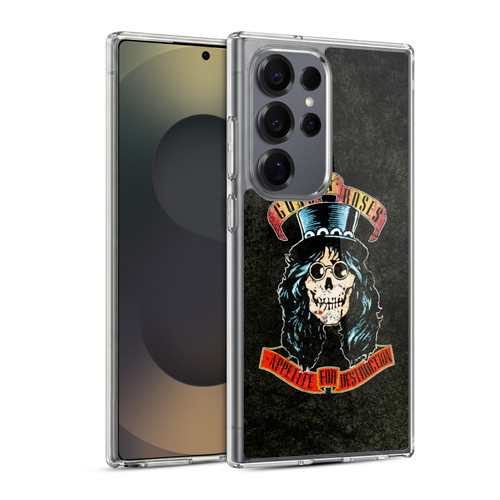 Guns N' Roses Vintage Slash Soft Gel Case for Samsung Galaxy S25 Ultra & MagSafe