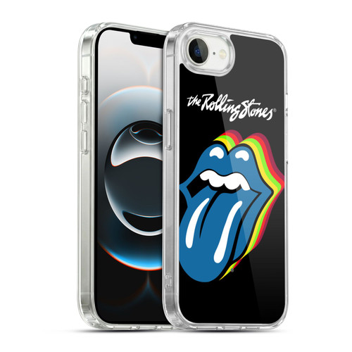 The Rolling Stones Licks Collection Pop Art 2 Soft Gel Case for Apple iPhone 16e / Apple iPhone 17e & MagSafe