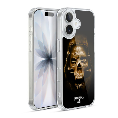 Alchemy Gothic Skull Death Fetish Soft Gel Case for Apple iPhone 17